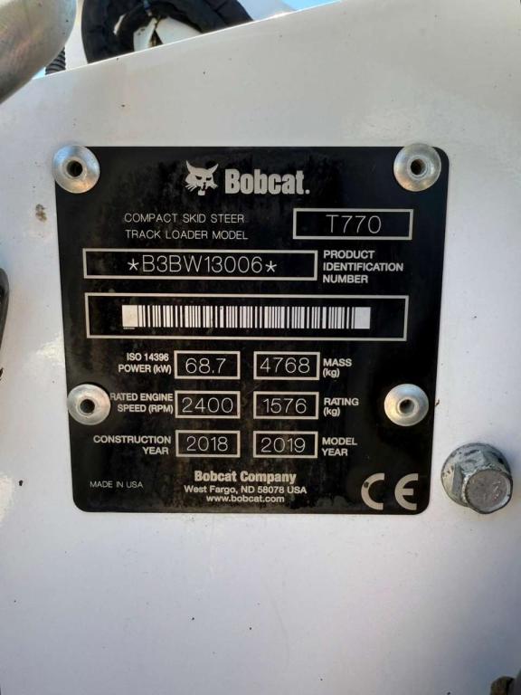 Bobcat T770 Foto 14