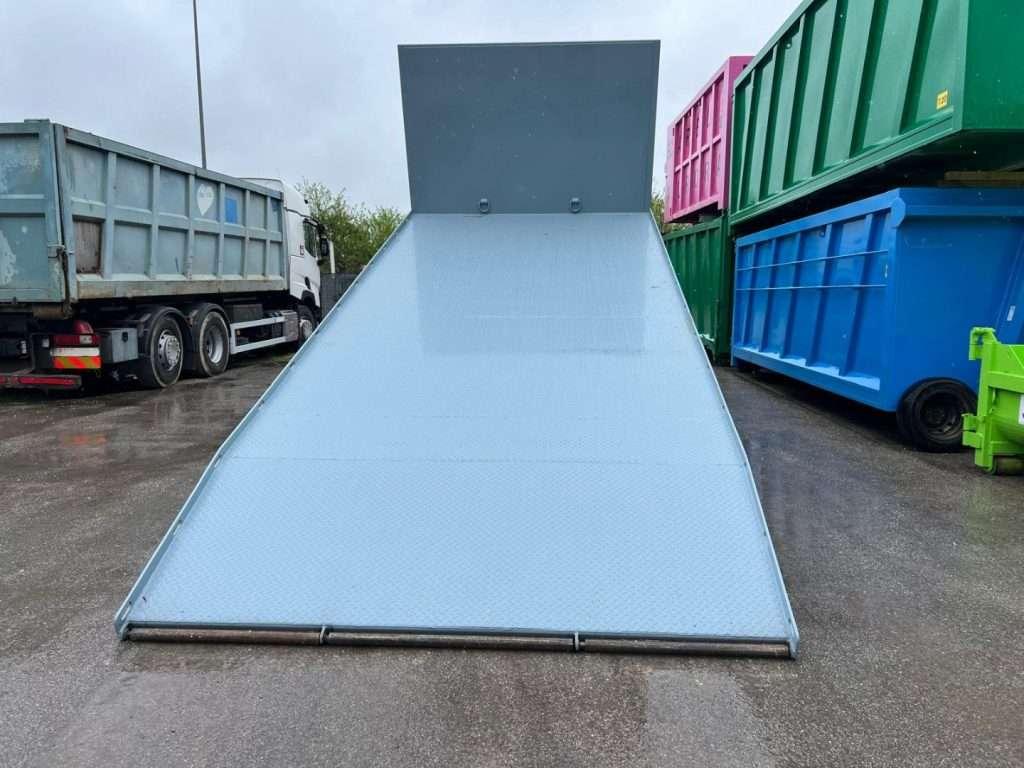 CONTAINER A PIANALE SENZA SPONDE CON CODA A ZERO P Foto 9