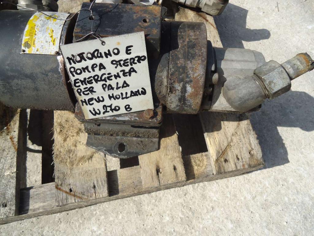Elettropompa sterzo di emergenza per New Holland W270B Foto 1