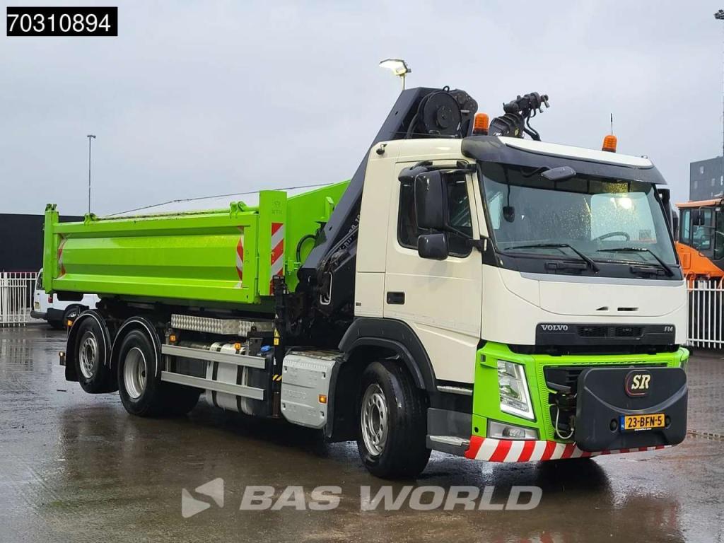Volvo FM 330 6X2 HIAB X-HIPRO 192 E-3 Kran Crane Transcom Lift+Steering axle Euro 6 Foto 15