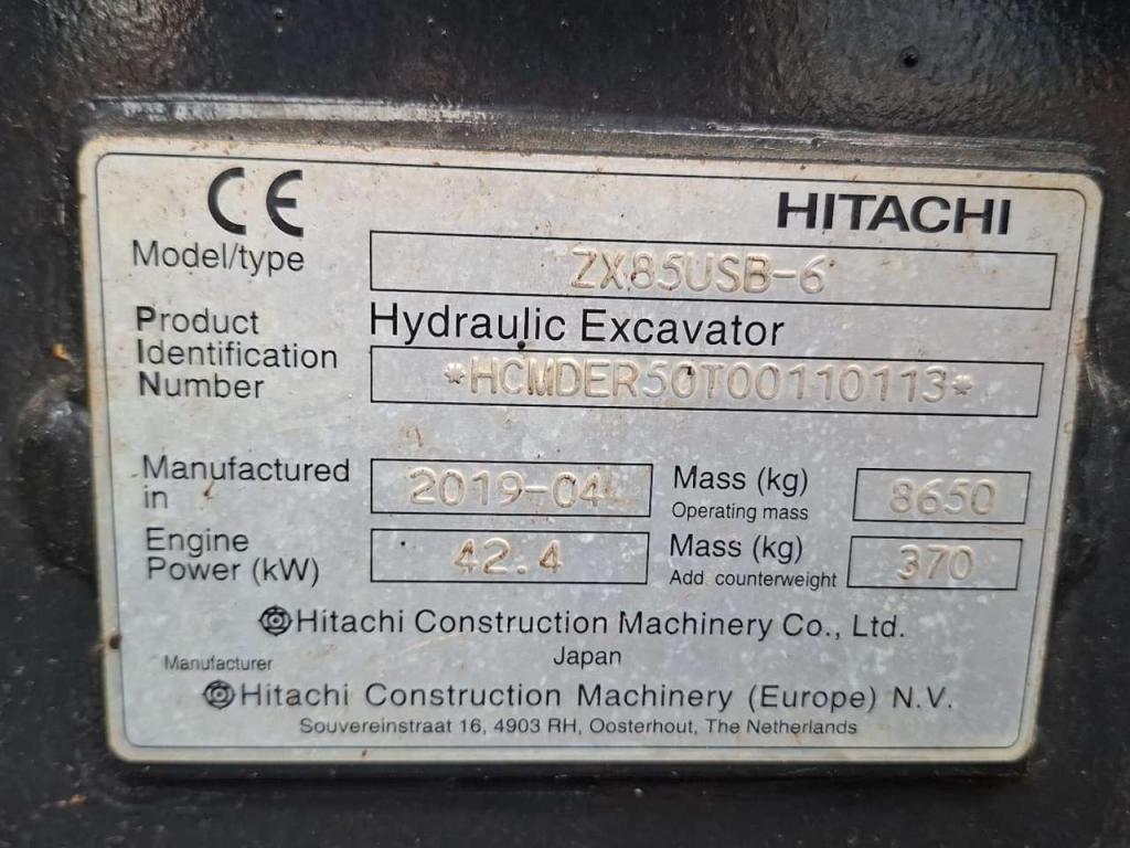 Hitachi ZX85USB-6 Foto 6