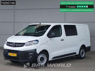 Opel Vivaro 120PK Dubbel Cabine L3H1 Trekhaak Airco Cruise Camera Parkeersensoren Euro6 DC Doka Mixto L3 in vendita da BAS World B.V.
