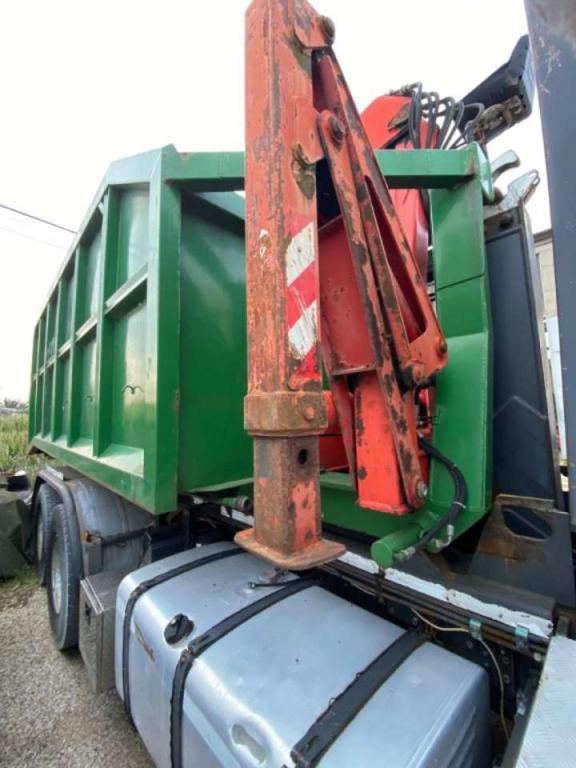 CONTAINER SCARRABILE USATO A CIELO APERTO CON GRU Foto 3