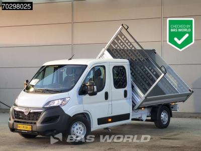 Opel Movano 140PK Driezijdige Kipper Dubbel Cabine Airco Cruise Euro6 Tipper Benne Kieper Dreiseitenkipp in vendita da BAS World B.V.