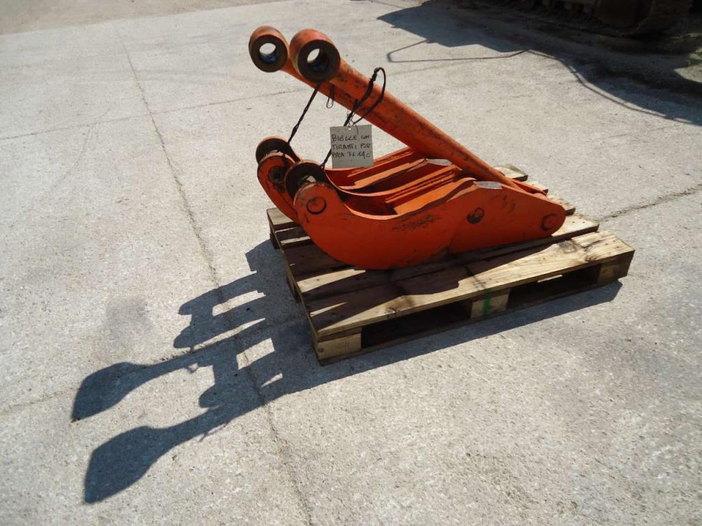 Biella e staffe richiamo benna per Fiat Allis FL14C Foto 4