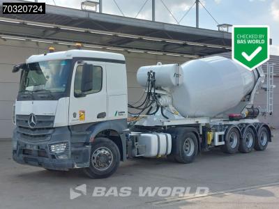 Mercedes-Benz Actros 1845 4X2 ClassicSpace Retarder Hydraulik + Schwing-Stetter 12m3 Liftachse in vendita da BAS World B.V.