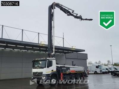 Mercedes Arocs 2636 6X4 24mtr Betonstar BST 24.14S-4ZR pump Big-Axle Automatic Euro 6 in vendita da BAS World B.V.