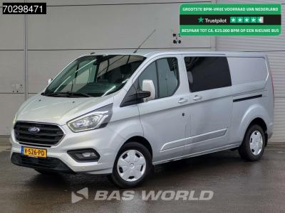 Ford Transit Custom  130PK Dubbel Cabine Automaat 2x Schuifdeur Trekhaak Xenon ACC Navi Camera Parkeerse in vendita da BAS World B.V.