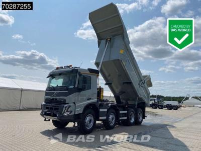 Volvo FMX 500 FMX 8X4 Steel Tipper VEB+ Steelsuspension Euro 6 in vendita da BAS World B.V.