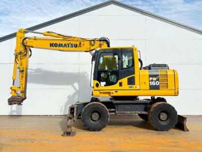 Komatsu PW160-8 - Triple Boom / Blade / Hammer Lines in vendita da Boss Machinery