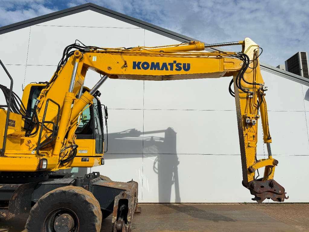 Komatsu PW160-8 - Triple Boom / Blade / Hammer Lines Foto 16