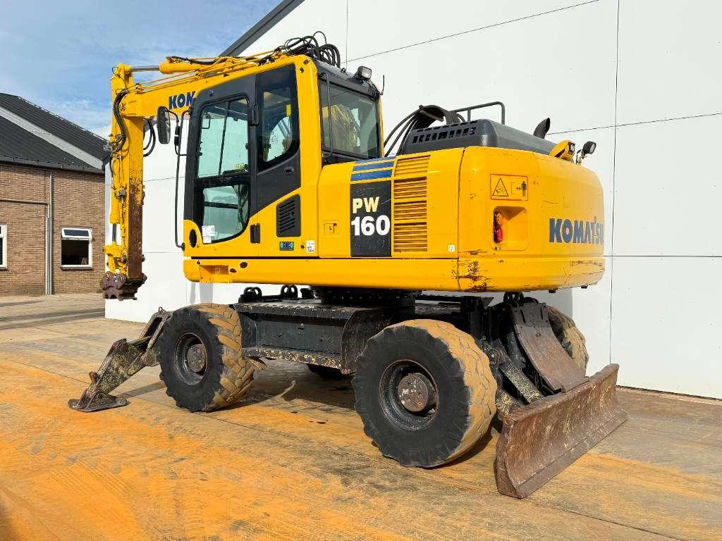 Komatsu PW160-8 - Triple Boom / Blade / Hammer Lines Foto 3
