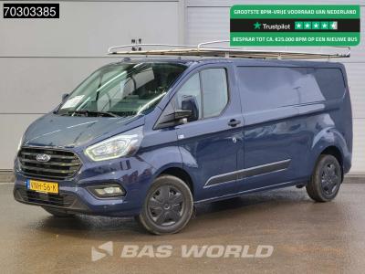 Ford Transit Custom  130PK Automaat L2H1 LED Xenon Airco Cruise Parkeersensoren v+a Imperiaal SYNC4 Disp in vendita da BAS World B.V.