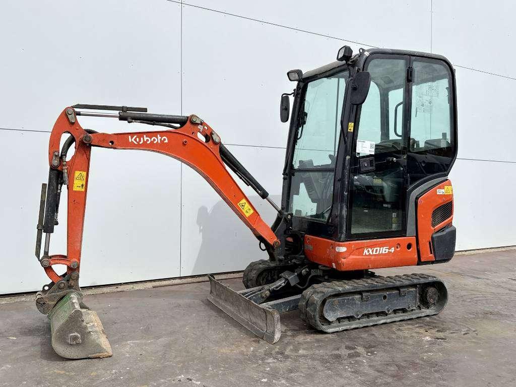 Kubota KX016-4 - Hammer Lines / Quick Coupler Foto 2