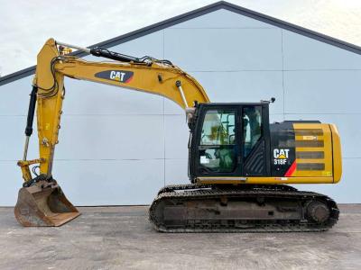 Caterpillar 318FL - Hammer Lines / Quick Coupler / Camera