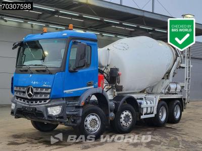 Mercedes Arocs 3240 8X4 9m3 Stetter Mixer Steel suspension Automatic Euro 6 in vendita da BAS World B.V.