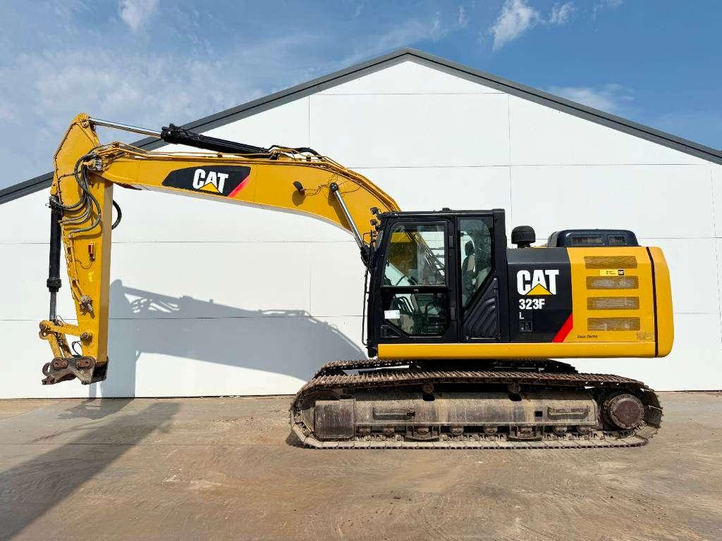 Caterpillar 323FL - Hammer Lines / Quick Coupler Foto 1