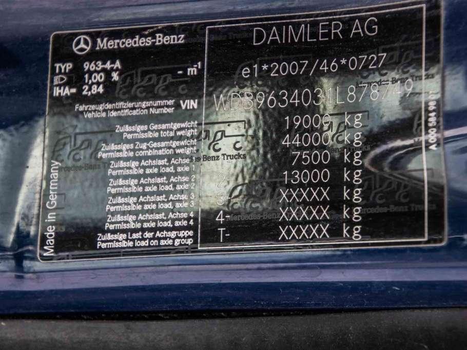 Mercedes-Benz ACTROS 1843 LS+E6+HYDRAULIQUE Foto 8