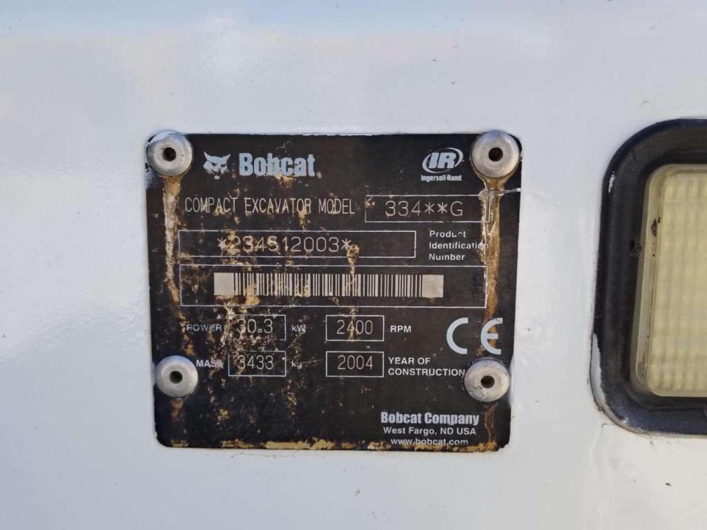 Bobcat 334 G Foto 18