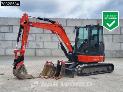 Kubota U50-5 A/C - 3 Buckets in vendita da BAS World B.V.