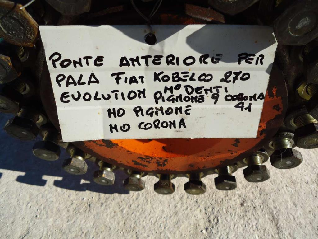 Assale anteriore per Fiat Kobelco W270 Foto 2