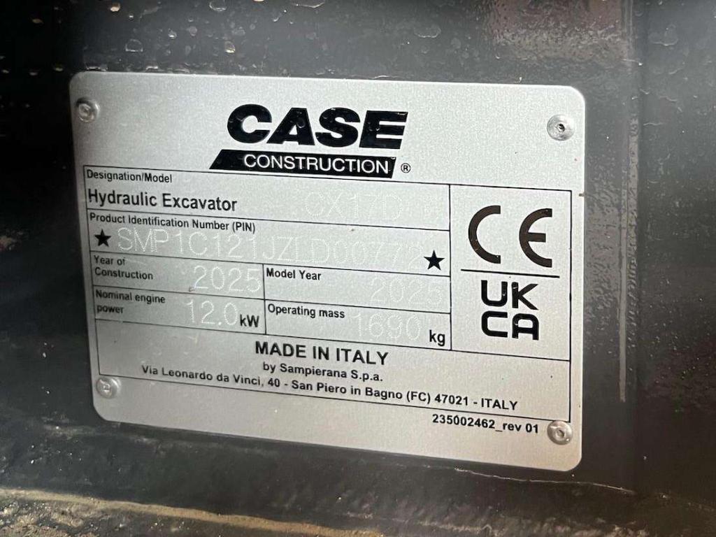Case CX17D Foto 5