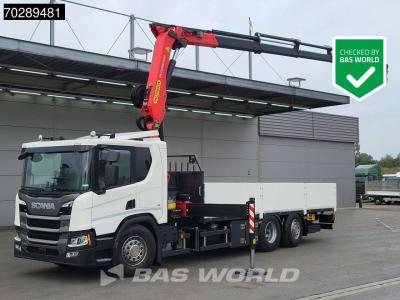 Scania P410 6X2 NEW! Palfinger PK24-001 SLD 5 Kran Crane Retarder Lift+steering axle in vendita da BAS World B.V.