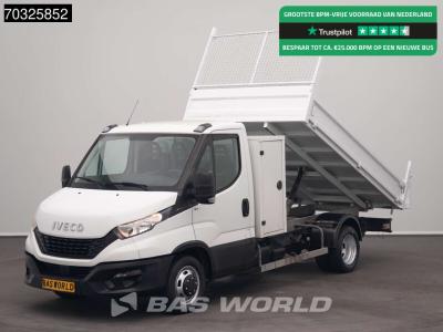 Iveco Daily 35C14 Kipper Kist 3,5t Trekhaak Airco Cruise Euro6 Tipper Benne Kieper Airco Trekhaak Cruise in vendita da BAS World B.V.