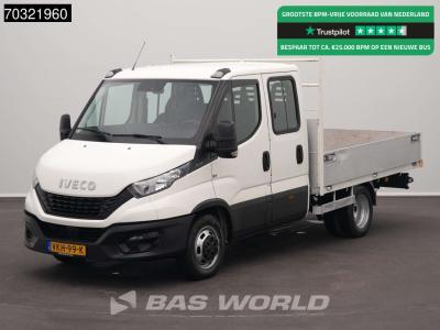 Iveco Daily 35C14 Dubbel Cabine Open Laadbak Dubbellucht 3,5t Trekhaak ACC Navi Airco Euro6 Pritsche Pick in vendita da BAS World B.V.