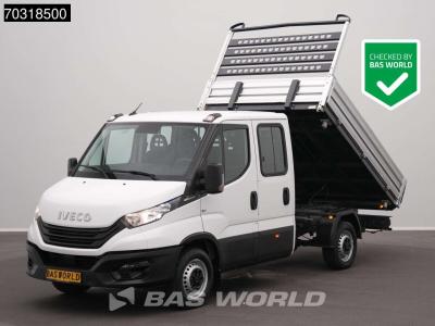 Iveco Daily 35S16 Automaat Driezijdige Kipper Dubbel Cabine 3,5t Trekhaak 160PK Airco Camera Euro6 Tipper in vendita da BAS World B.V.