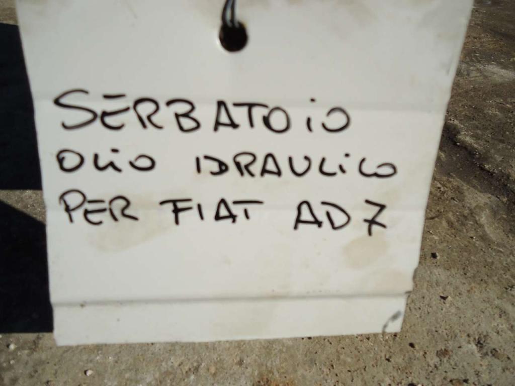 Serbatoio olio idraulico per Fiat AD7 Foto 1