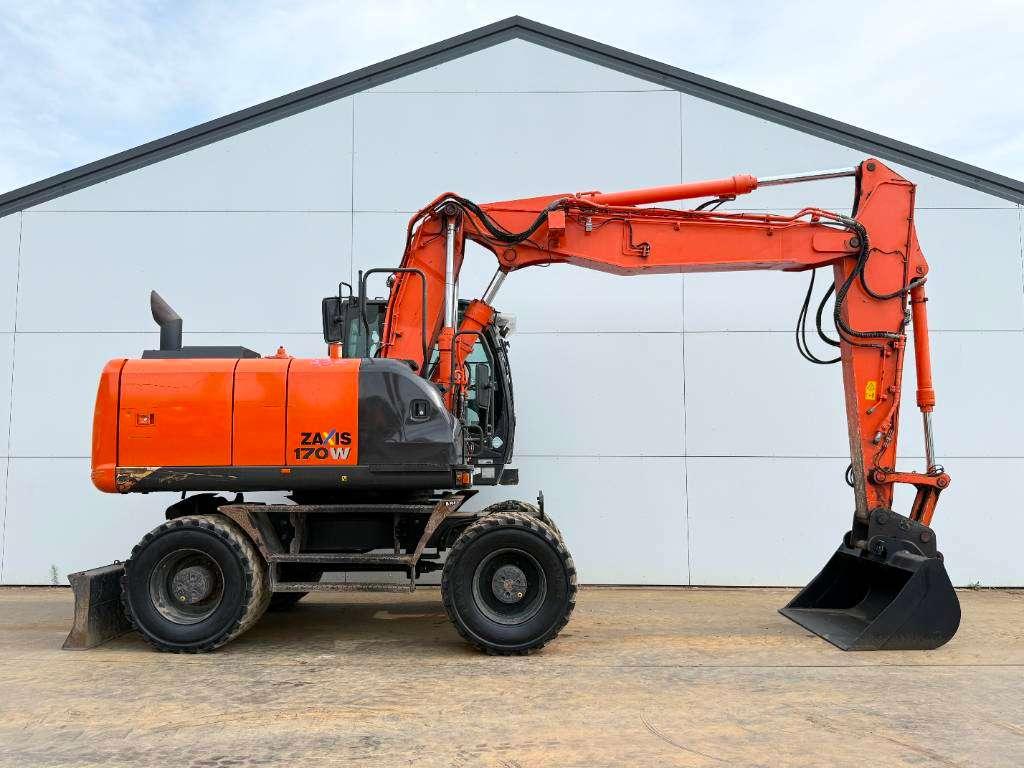 Hitachi ZX170W-5B - Blade / Triple Boom / Auto Greasing Foto 6