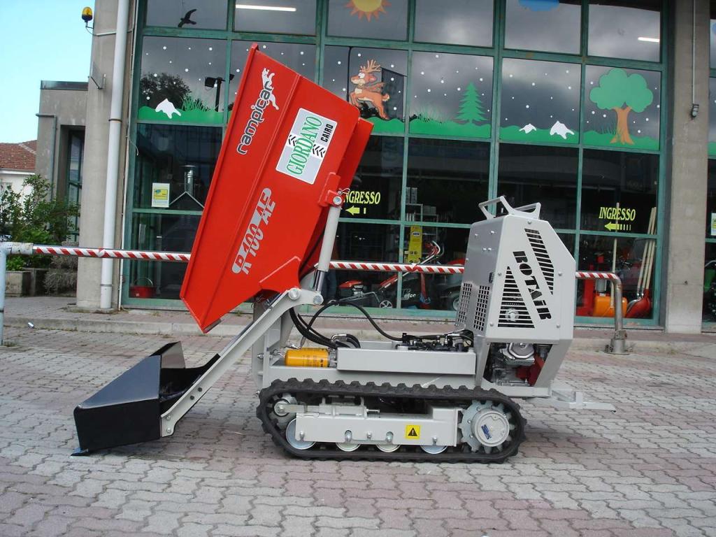 Rotair RAMPICAR R100AE HONDA - BENNA GRIGLIATA MANUTENZIONE SPIAGGE SETACCIAMENTO SPIANAMENTO Foto 15