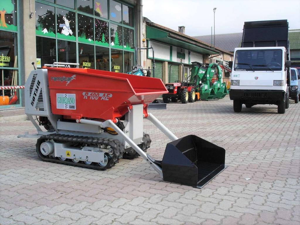 Rotair RAMPICAR R100AE HONDA - BENNA GRIGLIATA MANUTENZIONE SPIAGGE SETACCIAMENTO SPIANAMENTO Foto 4