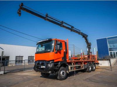 Renault K380 DXI -6x4+HIAB 21 T/m+4 EXT in vendita da Braem NV