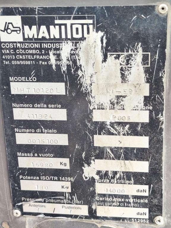 Manitou MHT10120L Foto 13