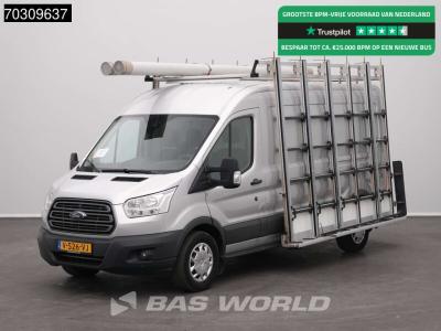 Ford Transit 130pk Glasresteel L3H2 Trekhaak Airco Cruise Camera Parkeersensoren Imperiaal Euro6 L3 Rest in vendita da BAS World B.V.