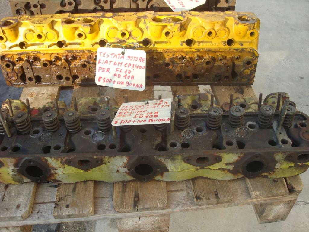 Testata motore per Fiat OM CP3/100 Foto 2