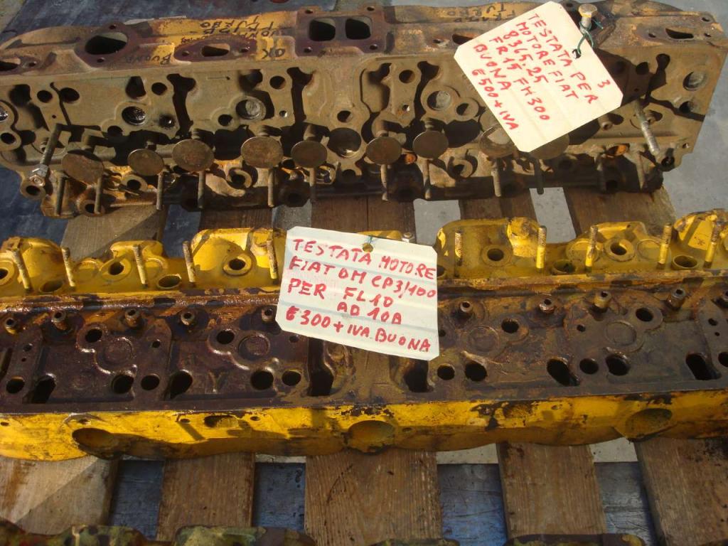 Testata motore per Fiat OM CP3/100 Foto 3