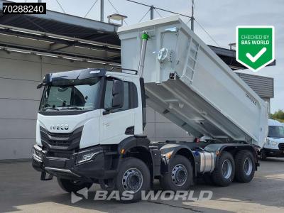 Iveco T-WAY 450 8X4 New! 20m3 Cantoni Tipper Steelsuspension Big-Axle Automatic Euro 6 in vendita da BAS World B.V.