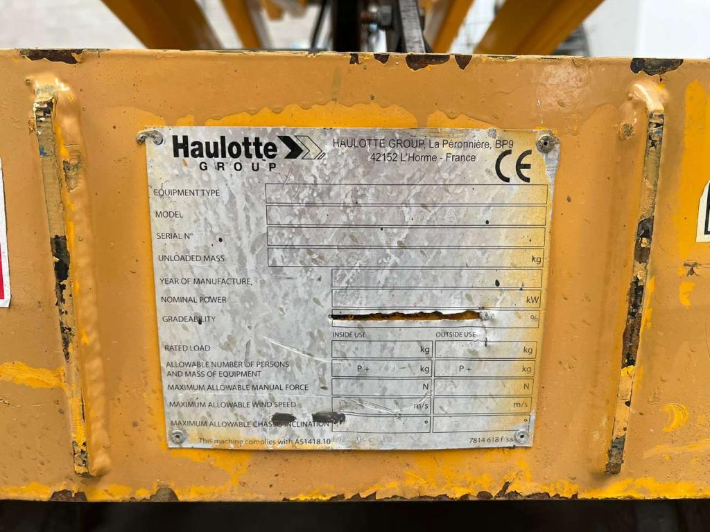 Haulotte Optimum 8 AC Foto 7