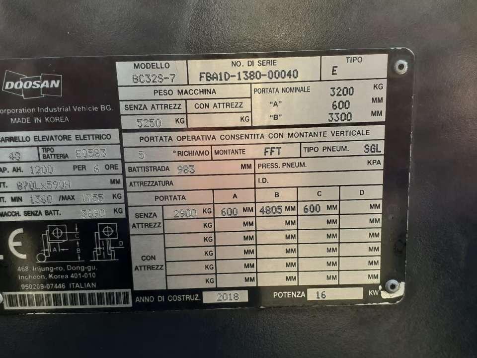 Doosan BC 32 S-7 Foto 8