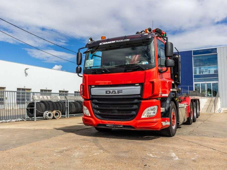 Daf CF 440 FAK-8x2 + Palfinger Epsilon Q180 Z95TR Foto 10