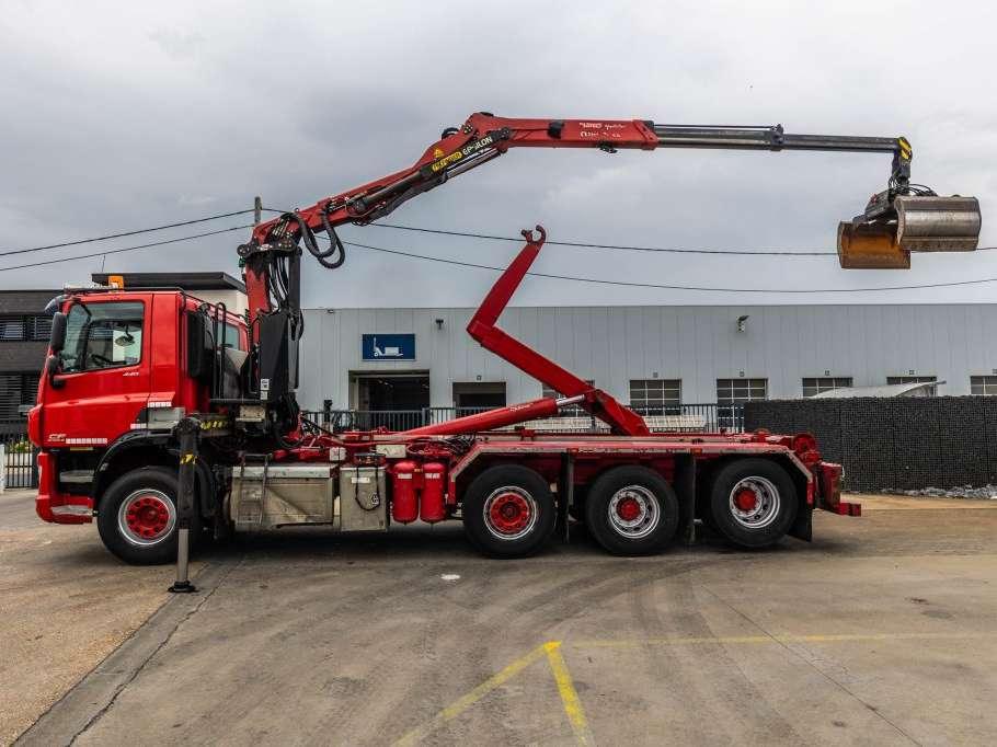 Daf CF 440 FAK-8x2 + Palfinger Epsilon Q180 Z95TR Foto 2