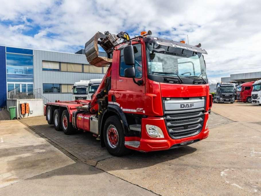 Daf CF 440 FAK-8x2 + Palfinger Epsilon Q180 Z95TR Foto 7