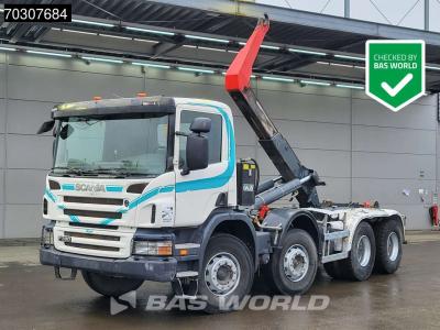 Scania P380 P 8X4 25tons Dalby containersystem Manual Big-Axle Steelsuspension Euro 4 in vendita da BAS World B.V.
