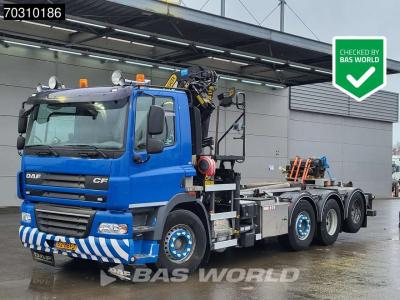 Daf CF85.410 8X2 VDL 20-6200 Palfinger PK33002 EH Kran Lift+Lenkachse Euro 5 in vendita da BAS World B.V.