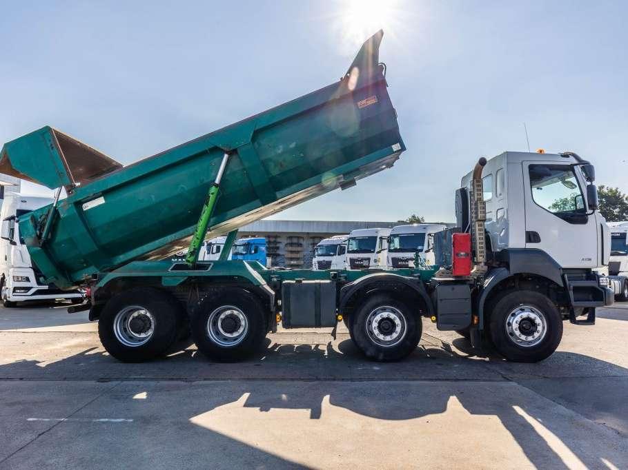 Renault KERAX 410 DXI+BENNE ENROCHEMENT HARDOX+INTARDER Foto 7
