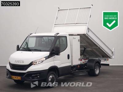 Iveco Daily 35C16 3.0L Kipper met Kist Dubbellucht 3,5t Trekhaak Navi Airco Cruise Camera Euro6 Tipper Be in vendita da BAS World B.V.