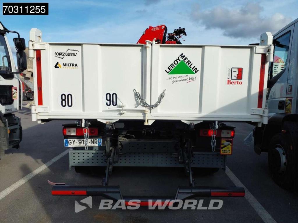 Renault C 320 4X2 Fassi F125.A.1.23 XE Kran Crane Tipper Automatic Euro 6 Foto 10